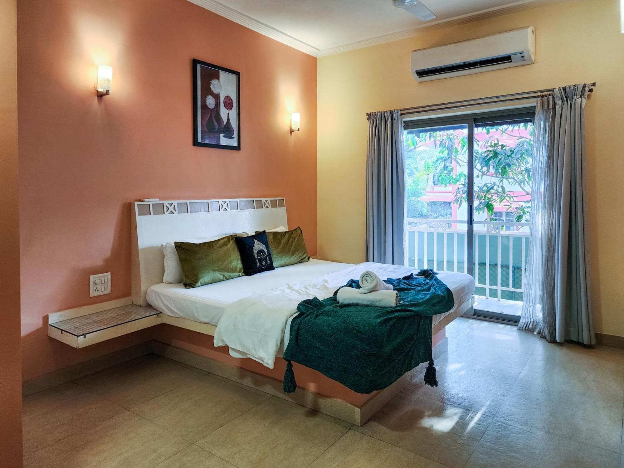 Beach 7 Mins Walk Luxury Villa Diva Calangute Exterior photo